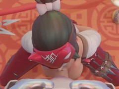 Kiriko The Ninja Healer Blowjob