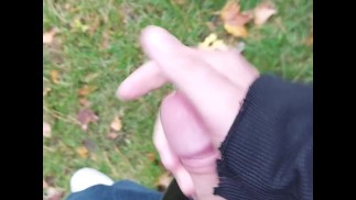 在大自然中射精