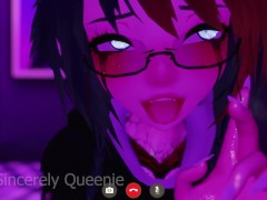 Discord Goodnight Call gone HORRIBLY LEWD -ASMR ROLEPLAY - FUTANARI Masturbation Taking it up my ASS