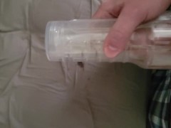 Cumming in my fleshlight
