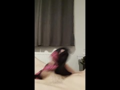 Chav lad wanks and nuts into his mates dirty boxers