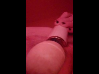 hardcore, hitachi magic wand, toys, rough masturbation