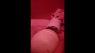 BBW 一遍又一遍地射精身体摇晃高潮（卫生棉条闪光警告）