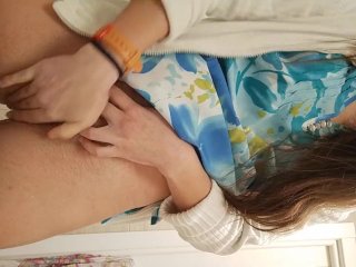 PEE and Dildo Riding in Clinic_WC # Orgasm_in Public WC