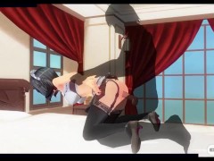Анальный секс с горничной в спальне - Screenshot 3 of 16 - Maid