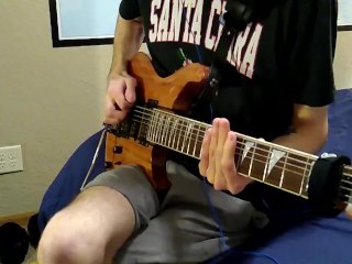 guitar lesson, sfw, metal, music