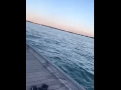 Jumping into Lake Ontario 