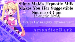 For This Slime Girl Maid To Survive The Erotic Audio She Needs Your Cum