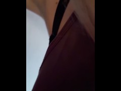 Video Super blowjob and tits job between my huge tits with cumming in my throat in exchange for dinner