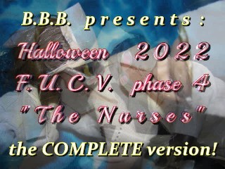 Halloween 2022 FUCVph4 "the Nurses" (Chocolate + Lauren) VOLLEDIGE Sessie