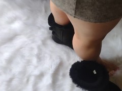 Getting my uggs ready