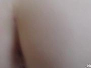 Preview 3 of Wake up and fuck, my white skinny whore ! Sperm on ass