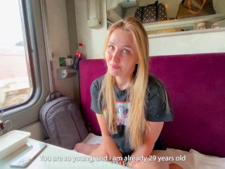 - Her husband is now a cuckold. Picked up a Married beauty and fucked her right on the Train