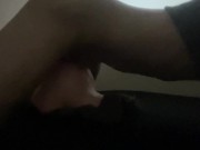 Preview 3 of I love to shake my hips because it feels so good Short two masturbation videos of boys ♡♡♡