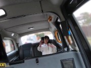 Preview 1 of Fake Taxi - Nerdy Italian with juicy big tits and plump ass takes nude selfies in the back