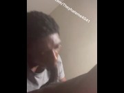 Preview 6 of DL thug getting his big dick swallow throat goat