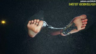 Teaser For Ada Wong And Leon's Barefoot Version Animation