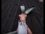 Dimitrescu Footjob Ethan Animation