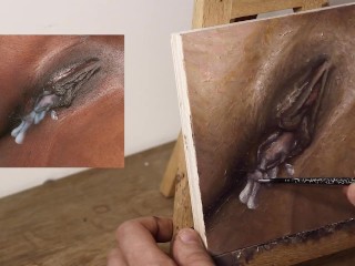 ДЖОЙ ЖИВОПИСИ ЭПИЗОД 69 - Сперма в жопе Финиш