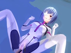 無修正アニメ　エヴァ　綾波レイ　初体験　出し　高解像度版（サービス） - Screenshot 8 of 16 - 3d