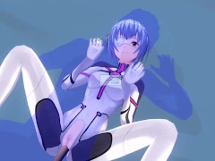 無修正アニメ　エヴァ　綾波レイ　初体験　出し　高解像度版（サービス） - Screenshot 9 of 16 - Animation