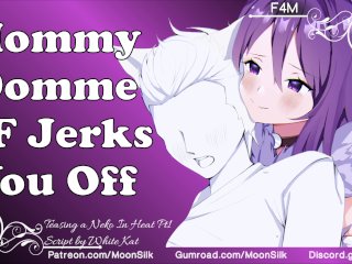 jerk off, handjob, neko listener, femdom