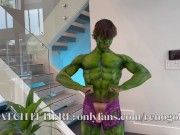 Preview 2 of Hunky Hulk Wanna SMASH!
