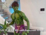 Preview 5 of Hunky Hulk Wanna SMASH!