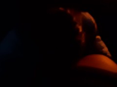 Cumming in her mouth on the first date in the park at night - IkaSmokS