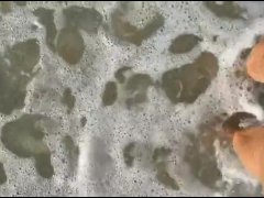 ASMR - Ocean waves and feet in the sand