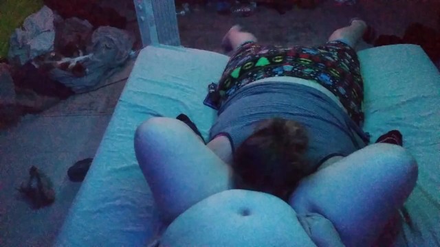 Pawg wife gets her pussy ate by BBW girlfriend