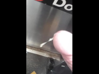 Jerking off on the 6 Train Cum Shot Stand Clear of Closing Doors please