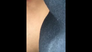 LATINA EBONY GETS EAT OUT IN CAR