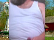 Preview 2 of Husky & Hairy Farmer Dad Jerks & Cums
