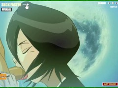 Rukia chupando inrtensamente - Flashando (Patreon in Bio)