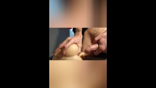 Twink bust quick nut with tight toy ( throw away video )