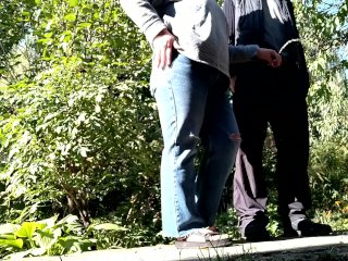 russian, male public piss, mother, amateur