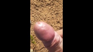 Cum shot baseball field 