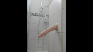 10 inch dildo ruw anaal