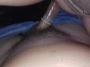 Preview 1 of Wife cheats with neighbor. Husband is upstairs