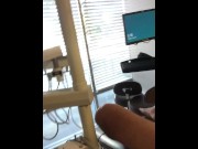 Preview 6 of Latino undresses in dental office and shows his feet and ass ONLYFANS: Latinocock1