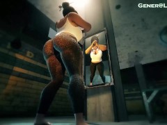 How BBW Mai Gets Such Thicc Thighs (Clothed Version)