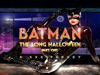 Кайли Ракета в образе ЖЕНЩИНЫ-КОШКИ знает, как сделать Бэтмена в ДОЛГОМ ХЭЛЛОУИНе XXX VR Porn