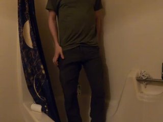 wetting my pants and soaking both legs