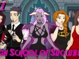 High School Of Succubus #11 | [PC Commentary] [HD]