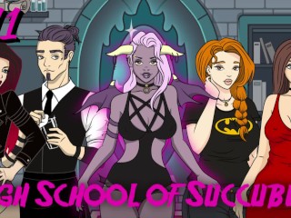 High School of Succubus #11 | [PC Commentary] [HD]