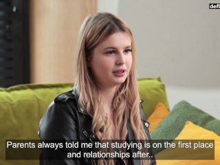 Liza Mon Cheri virgin masturbation and casting