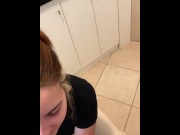 Preview 2 of She heard me taking a shower and asked to give me a blowjob