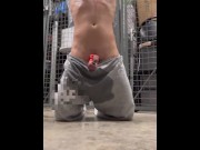 Preview 2 of Pissing, humping, cumming in the locker room