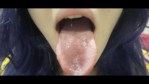 ASMR SALIVA ON YOUR FACE 💦